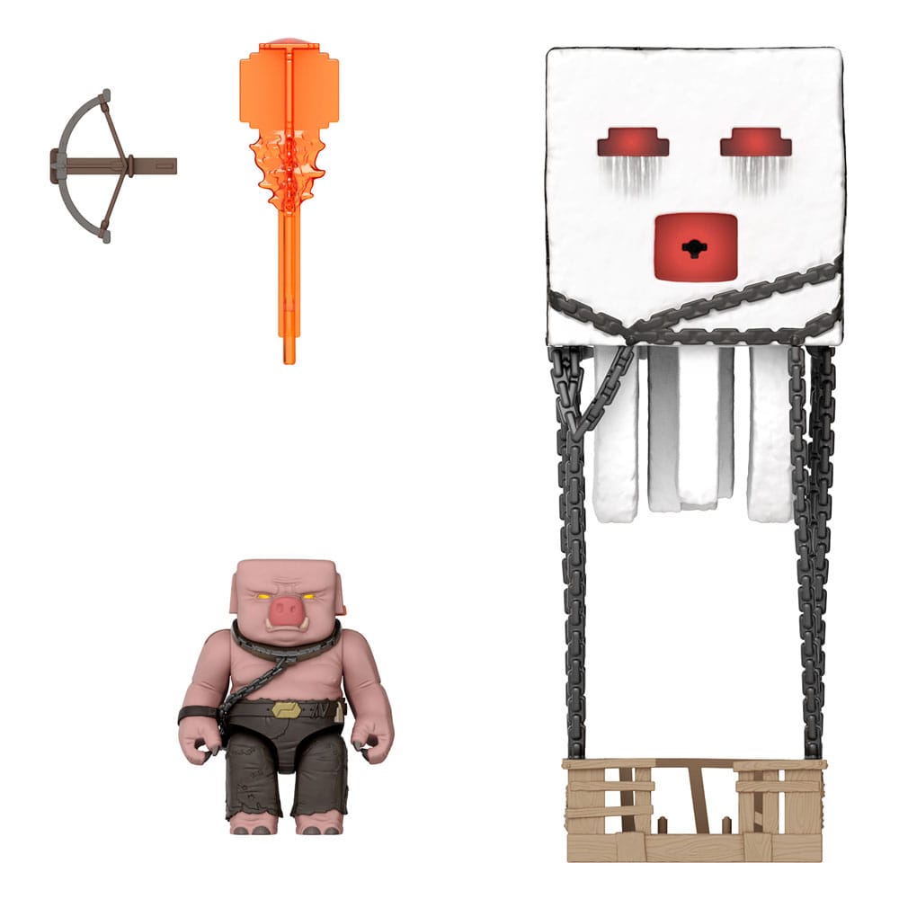 A Minecraft Movie Action Figure Blast Attack Ghast 25 cm
